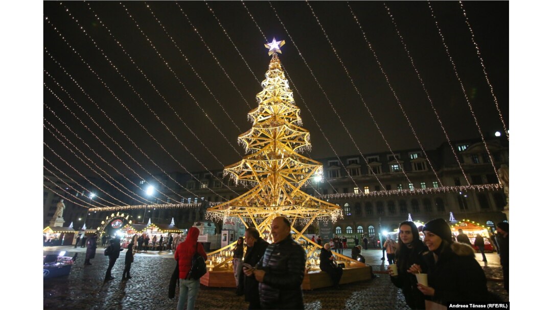 Magia Crăciunului în București: fără fastul din alți ani și cu restricții 