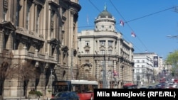 Zgrada Vlade Srbije, Beograd, mart 2024.