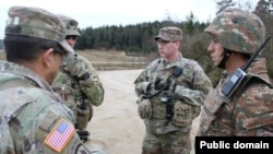 Удзельнікі вучэньняў Eagle Partner