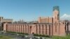 Armenia - A view of the Yerevan municipality building.