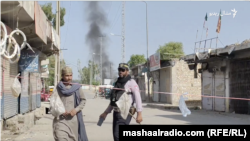 په بنو کې امنيتي سرتيرو چاوڼۍ ته تللې لارې تړلې دي