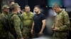 Владимир Зеленский посетил войска в Запорожской области