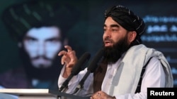 د طالبانو حکومت ویاند ذبیح الله مجاهد ـ پخوانی انځور.