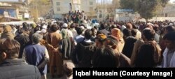 د کورمې د خلکو د احتجاج یوه څنډه