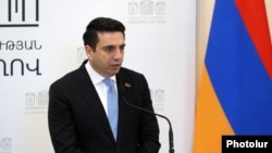 ԱԺ նախագահ Ալեն Սիմոնյան, արխիվ