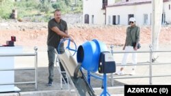 Ադրբեջանի նախագահ Իլհամ Ալիևը Շուշիում հիմնարկեքի արարողության է մասնակցում, մարտ, 2021թ.