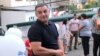 Nagorno-Karabakh - Mayor Davit Sargsian meets residents of Stepanakert, August 30, 2019.