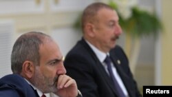 Հայաստանի վարչապետ Նիկոլ Փաշինյան և Ադրբեջանի նախագահ Իլհամ Ալիև, արխիվ