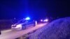 Policija u blizini mesta u Banjskom Polju, kod Bora na istoku Srbije gde je nestala dvogodišnja devojčica Danka Ilić, 28. mart 2024.