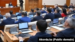 Заседание в мажилисе парламента Казахстана. Архивное фото