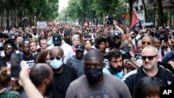 Protesti zbog smrti 17-godišnjeg mladića, Pariz, 8. juli 2023.