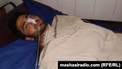 زخمي ثناالله په روغتون کې د درملنې په وخت