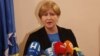 Valerija Galić, predsjednica Ustavnog suda BiH na konferenciji za medije u Sarajevu 2. marta 2023.