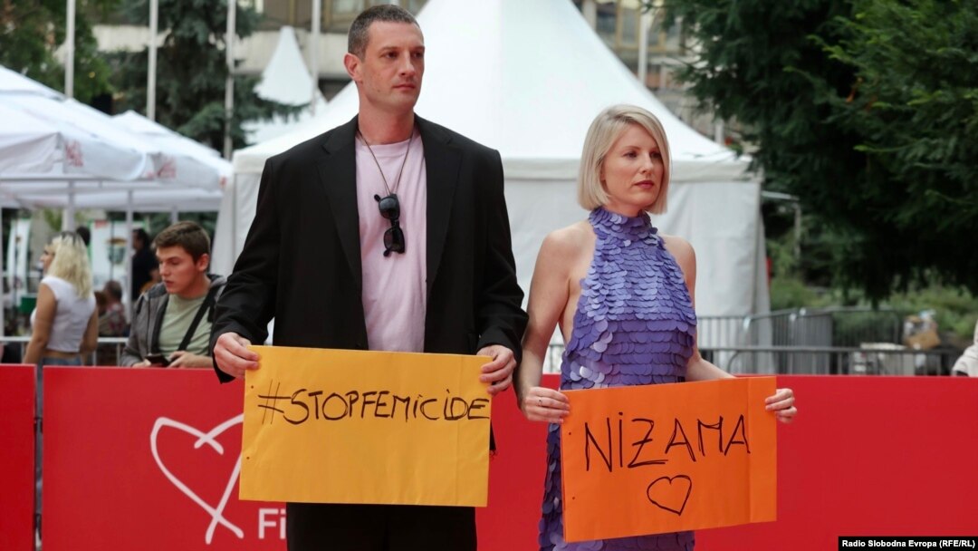 Pevačica Ida Prester na crvenom tepihu na Sarajevo Film Festivalu, 15. avgust 2023.