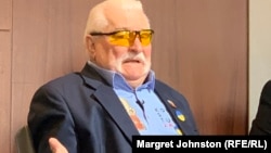 „Întreaga lume s-a unit împotriva Rusiei. Niciodată nu a fost așa", a declarat Lech Walesa la Washington.