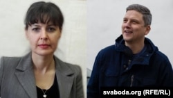 Юлія Юргілевіч і Павал Мажэйка, каляж