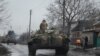 Украинские военные вблизи города Бахмут, Донецкая область, Украина, 27 февраля 2023 года