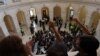 Protest koji poziva na prekid vatre u Gazi, na Capitol Hillu u Washingtonu, SAD, 18. oktobra 2023.