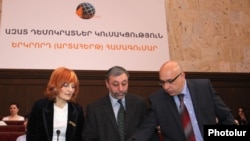 Armenia -- A congress of the Free Democrats party in Yerevan, 16Mar2012.