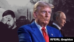 Владимир Зеленский, Доналд Трамп ва Владимир Путин