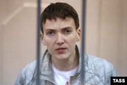 Ukrainian military pilot Nadia Savchenko