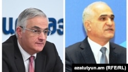 Հայաստանի փոխվարչապետ Մհեր Գրիգորյան, Ադրբեջանի փոխվարչապետ Շահին Մուստաֆաև