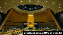 ՄԱԿ -ի Գլխավոր ասամբլեայի 76 -րդ նստաշրջան, Նյու Յորք, 22-ը սեպտեմբերի, 2021թ.