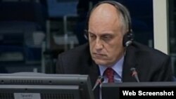 Richard Higgs svjedoči na suđenju Ratku Mladiću, 5. studeni 2013.