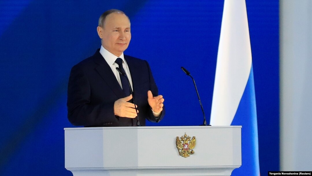 Ruski predsjednik tokom svog obraćanja naciji 21. april