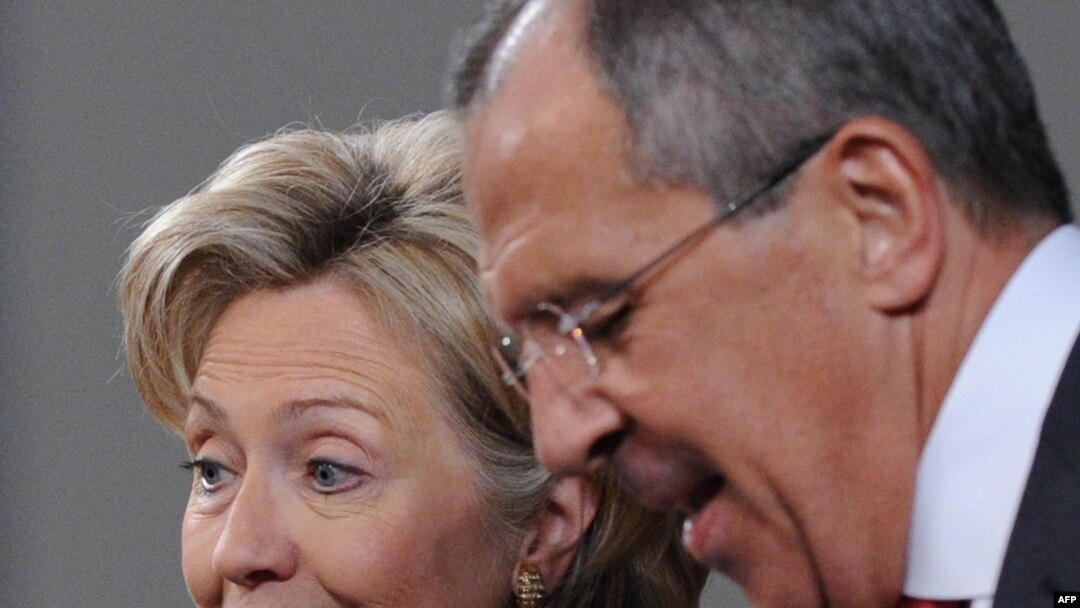 Russian Foreign Minister Sergei Lavrov and U.S. Secretary of State Hillary Clinton discussed ways to curb Iran's nuclear program in talks in Moscow earlier this month.