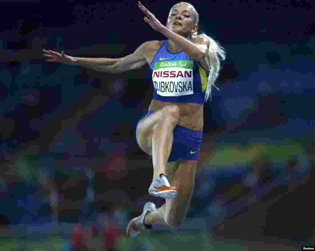 Оксана Зубковська, золота призерка Літніх Паралімпійських Ігор 2016 зі стрибків у довжину