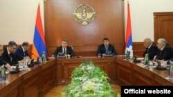Հայաստանի և ԼՂ կառավարությունների համատեղ նիստ՝ Ստեփանակերտում, 5-ը նոյեմբերի, 2016 թ․ 