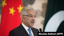 د پاکستان بهرنیو چارو وزیر خواجه محمد اصف