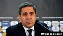 Հայաստանի ֆուտբոլի ֆեդերացիայի նախագահ Արմեն Մելիքբեկյան, արխիվ