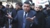 Armenia - Vladimir Gasparian, chief of the Armenian police, talks to journalists, 12Jan2012.