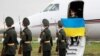 Боєць Національної гвардії України Віталій Марків під час повернення Італії до України. Київ, 4 листопада 2020 року 