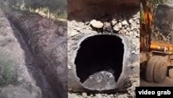 Лӯлаи об дар деҳаи Рӯдакии ноҳияи Вахш