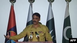 Pakistani Army spokesman Major General Asif Ghafoor (file photo)