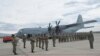 Armenia - The send-off ceremony for Armenian troops that will participate in U.S.-led military exercises in Europe, 3Apr2015. (Photo courtesy of the U.S. Embassy in Yerevan)