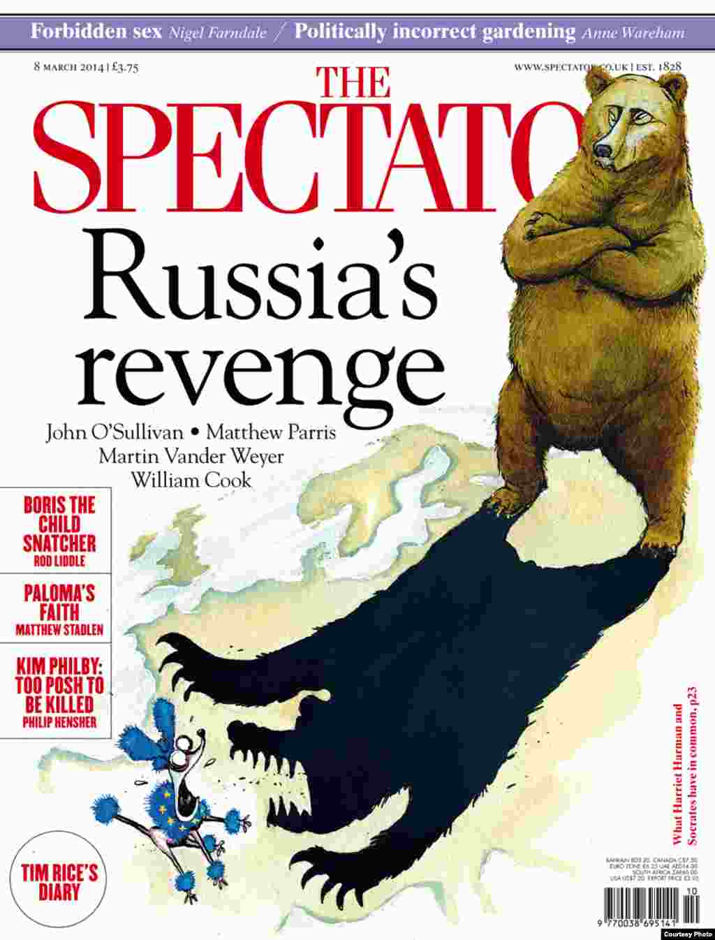 Брытанскі The Spectator: «Помста Расеі»
