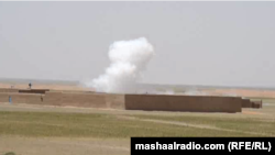 د افغان او پاکستانیو ځواکونو ترمنځ په نښته کې یوه ګوله په سپین بولدک کې پر یوه کور لګېدلې