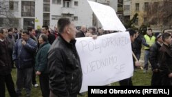 Moramo shvatiti da ljudi koji proizvode hranu moraju imati podsticaje i podršku države: Sejad Herceg (sa protesta poljoprivrednika u Sarajevu, arhiv)
