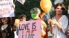 Legislația din România nu permite căsătoria între persoane de același sex. În imagine un cadru de la Bucharest Pride, 2021.