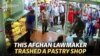 WATCH: Afghan Lawmaker Trashes Pastry Shop