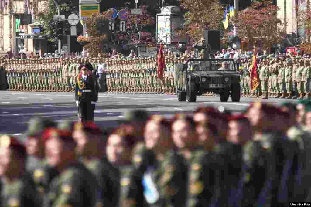 З нагоди Дня Незалежності у центрі Києва пройшов «Марш Незалежності», в якому взяли участь 2,3 тисячі, 24 серпня 2015 року. Більше фотографій «Марушу Незалежності» ТУТ