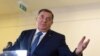Милорад Додик на прес-конференција во Источно Сараево. 14 октомври 2021.