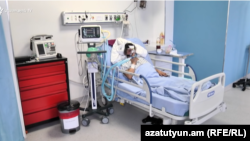 Սիրանույշ Սահակյանը հիվանդանոցի վերակենդանացման բաժանմունքում, 19-ը հոկտեմբերի, 2021թ․