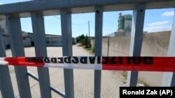Locul în care azilantul cecen a fost ucis într-o suburbie a Vienei