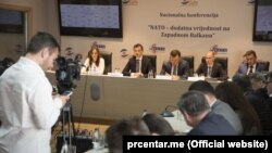 Sa konferencije "NATO – dodatna vrijednost na Zapadnom Balkanu", foto: PR Centar