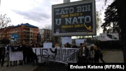 Anti NATO protest u Banjaluci 2016.